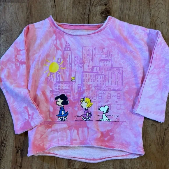 Appaman Peanuts Snoopy Slouchy Sweatshirt Girls - Picture 2 of 6